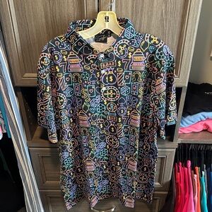 Colorful Patterned Men's Shirt